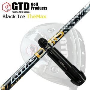 GTD ubNACX UE}bNXhCo[pX[utJX^VtgCustom Shaft with Sleeve for GTD Black Ice The Max DRIVER UST Mamiya ATTAS DAAAS