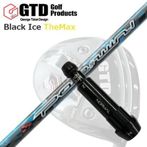 GTD ubNACX UE}bNXhCo[pX[utJX^VtgCustom Shaft with Sleeve for GTD Black Ice The Max DRIVER PoleToWin