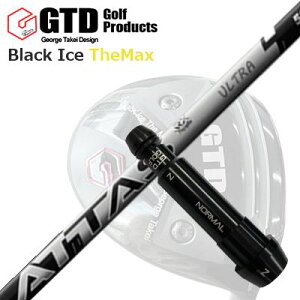 GTD ubNACX UE}bNXhCo[pX[utJX^VtgCustom Shaft with Sleeve for GTD Black Ice The Max DRIVER UST Mamiya ATTAS RX ULTRA BLACK