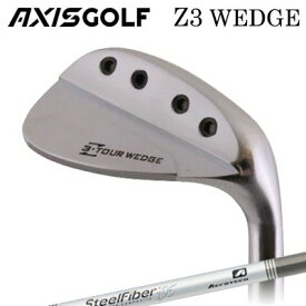 カスタムクラブ アクシスゴルフ Z3 ウェッジ SteelFiber i CWAXISGOLF Z3 WEDGE エアロテック スチールファイバー i CW