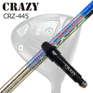 X[utJX^VtgNCW[ CRZ-445 hCo[ X`[t@Co[ lNTX u[/ubNSLEEVE & SHAFT for CRAZY CRZ-445 DRIVER SteelFiber NEXUS BLUE/BLACK