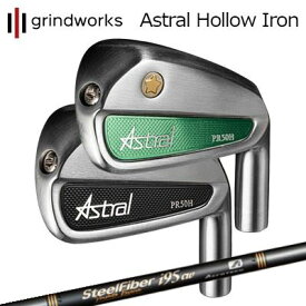 カスタムクラブ グラインドワークス アストラル ホロー アイアン エアロテック スチールファイバー プライベート リザーブ アイGRINDWORKS Astral Hollow Iron SteelFiber Private Reserve i6本セット(#6～#11)