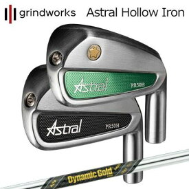 カスタムクラブ グラインドワークス アストラル ホロー アイアン トゥルーテンパー ダイナミックゴールド ミッド ツアーイシューGRINDWORKS Astral Hollow Iron TrueTemper Dynemic Gold MID TOUR ISSUE6本セット(#6～#11)