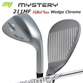 ミステリー 212MF ウェッジ AMT ツアーホワイト ホワイトクロムメッキMystery 212MF Milled Face Wedge/AMT TOUR WHITE/カスタムクラブ/平面加工フェース