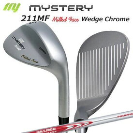 ミステリー 212MF ウェッジ 日本シャフト NSプロ モーダス3 ツアー115 ホワイトクロムメッキMystery 212MF Milled Face Wedge/N.S.PRO MODUS3 TOUR115/カスタムクラブ/平面加工フェース