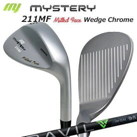 ミステリー 212MF ウェッジ フジクラ トラヴィル アイアン ホワイトクロムメッキMystery 212MF Milled Face Wedge/FUJIKURA TRAVIL IRON/カスタムクラブ/平面加工フェース