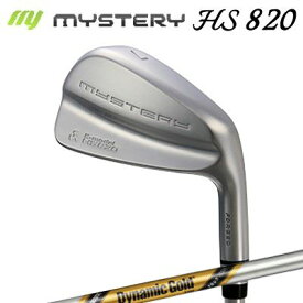 カスタムクラブ/2021年モデル/ミステリー HS820 アイアン ダイナミックゴールド ツアーイシューThe MYSTERY HS820 IRON Dynamic Gold Tour Issue/中空アイアン/ルール適合/高反発/6本セット(#6〜GW)