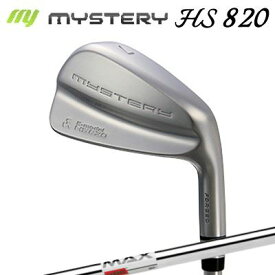 カスタムクラブ/2021年モデル/ミステリー HS820 アイアン KBS マックス80The MYSTERY HS820 IRON KBS MAX80/中空アイアン/ルール適合/高反発/6本セット(#6〜GW)