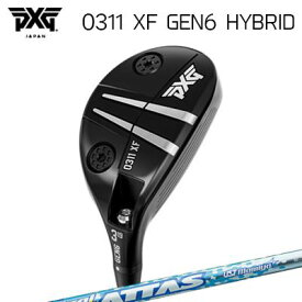 カスタムクラブ 2023年モデル PXG 0311 XF ジェネレーション6 ハイブリッド USTマミヤ マジカルアッタス ユーティリティPXG 0311 XF GEN6 HYBRID UST Mamiya MAGICAL ATTAS UT