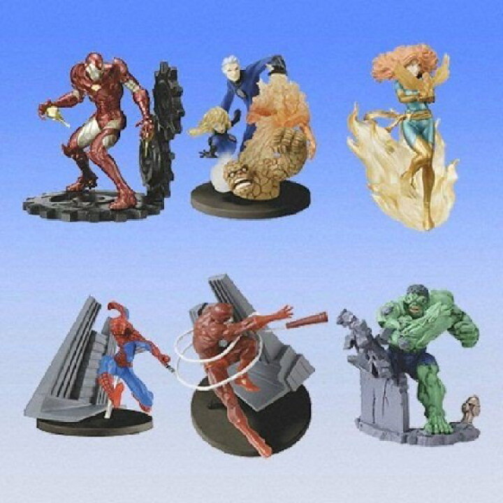 楽天市場】HG MARVEL HEROES 4 全6種セット マーベルヒーローズ : 御宅 