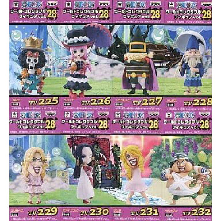 楽天市場】ワンピース ワールドコレクタブルフィギュア vol.28 全8種 