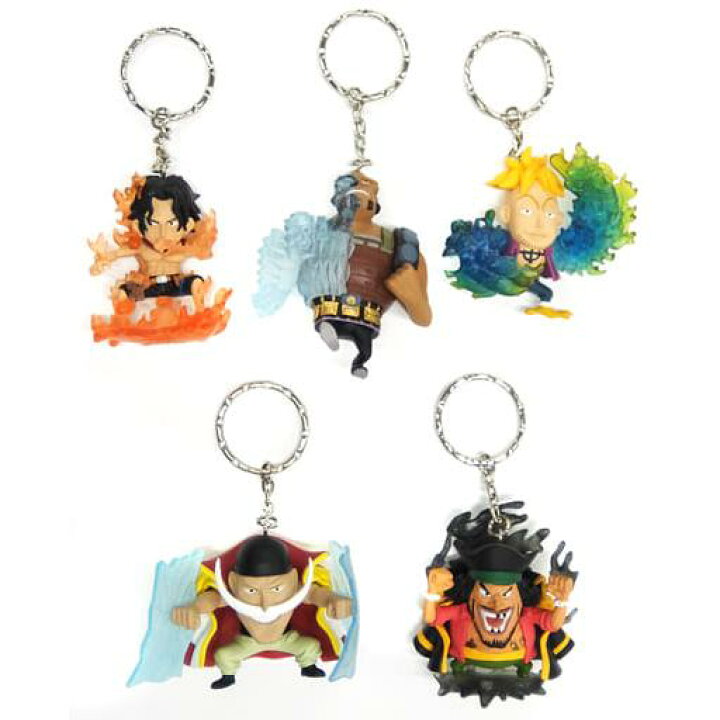 楽天市場】ワンピース デフォルメフィギュアキーホルダー 〜能力者・白 