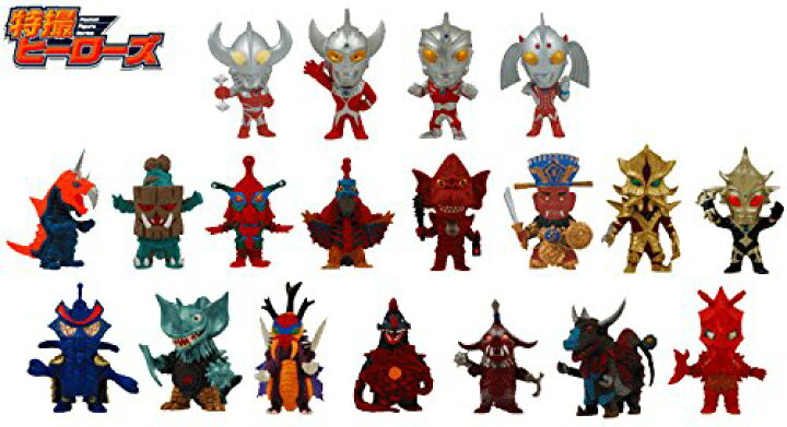 楽天市場】特撮ヒーローズ ウルトラマンエース&タロウ ノーマル 