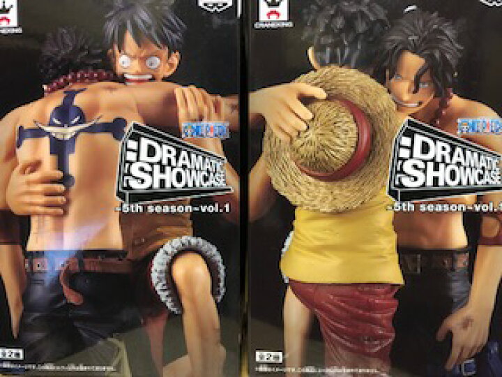 楽天市場 ワンピース Dramatic Showcase 5th Season Vol 1ルフィ エース 愛してくれてありがとう 全2種セット 御宅家本舗 Otakick