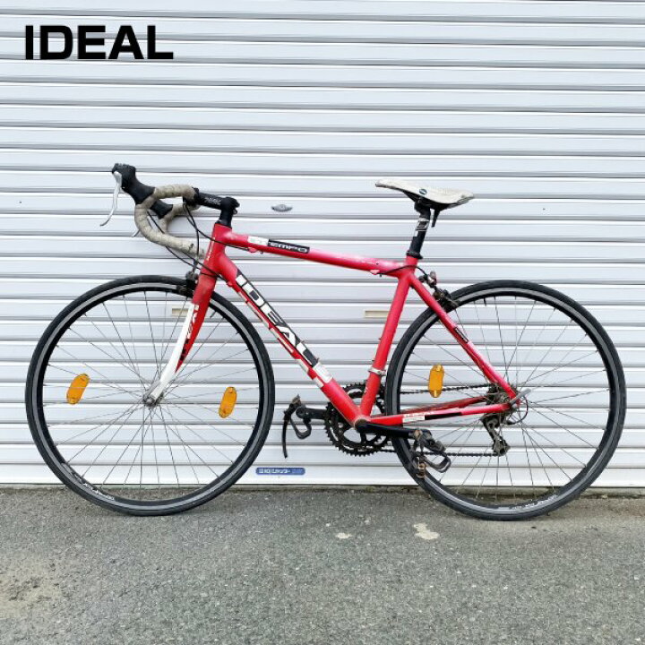 楽天市場】【輸入品】 IDEAL ヴィンテージ自転車 レッド ロードバイク 
