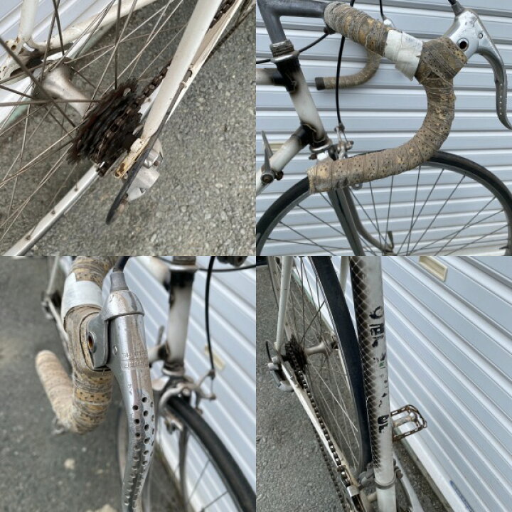 楽天市場】【輸入品】 MOTOBECANE ヴィンテージ自転車 ホワイト ロード 