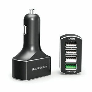 �y�A�E�g���b�g�i�z RAVpower ���u�p���[ 4�|�[�g�Ή�USB�J�[�`���[�W���[ RP-VC003 ab-004-256