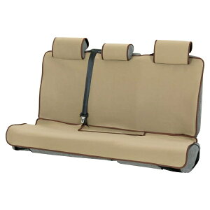 【アウトレット品】 BONFORM ボンフォーム シートカバー 後部座席用 ウエットスーツ素材 丸洗いOK ベージュ 4025-28BE ab-001-153