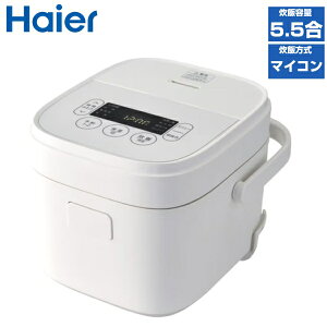 �y�A�E�g���b�g�i�z Haier �n�C�A�[�� ���ъ� 5.5�� �}�C�R�� �z���C�g KS-RC24M10-WH ha-01-c03