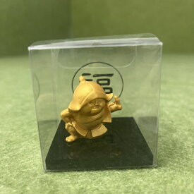 【アウトレット品】 高岡銅器 毘沙門天銅像 3.5cm 金色 七福神 銅像 sp-028-47