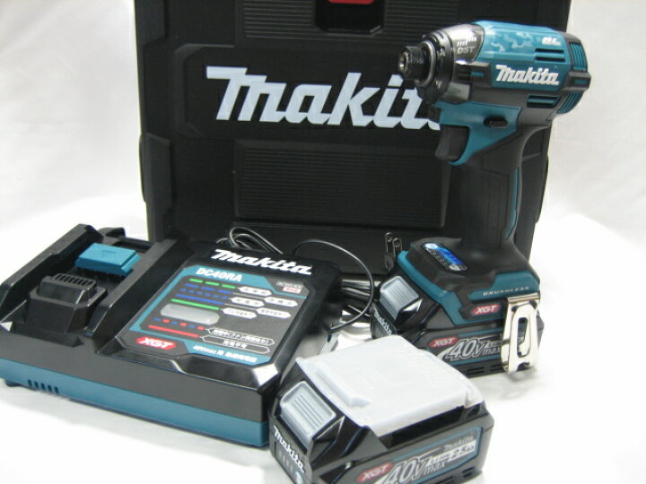 楽天市場】【新発売】マキタ充電式インパクト TD002GRDX(青) 40Vmax 