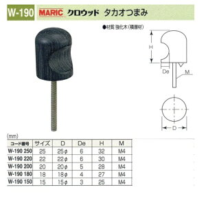 �ۊ�����@MK �N���E�b�h�@�^�J�I�܂݁@20mm�@W-190-200