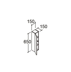 ~hLrlbg(tj t Ԍ150mm 650mm NSK-151C LIXIL INAXyz