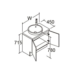 ʉϑ GX^ xbZ^Cv YL-2841 y NSYJN-60YE5Y z Ԍ600mm {E ^Cv VOo[ R|^Cv LIXIL INAXyz