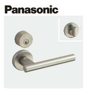 【平日12時まで当日出荷】 ★Panasonic 内装ドア キー付錠 サテンシルバー(塗装)【MJE1HA18ST】 錠前 ベ…
