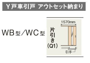 ★内装ドア 片引き WB型 WC型 Y戸車引戸 アウトセット納まり ベリティス スタンダードレーベル パナソニック 室内ドア ★ 【送料無料】