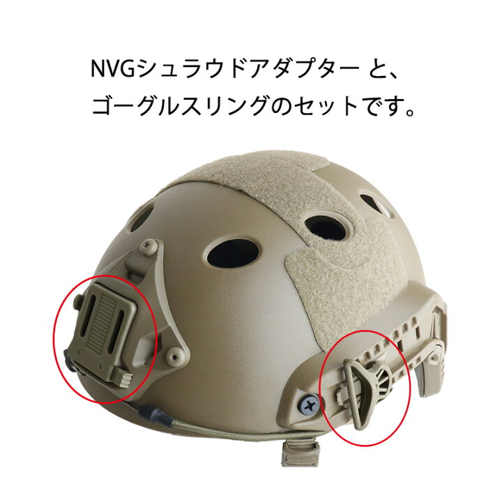 楽天市場】【送料無料】SHENKEL シェンケル FAST ヘルメット NVG 