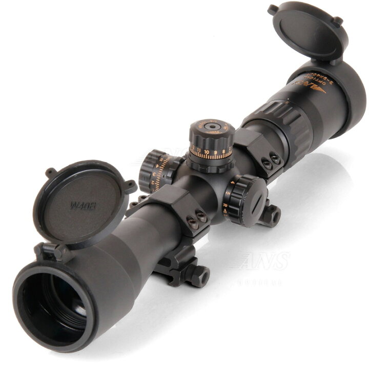 楽天市場】ANS Optical 3-9倍 可変ズーム 3-9x40 IR ライフルスコープ 