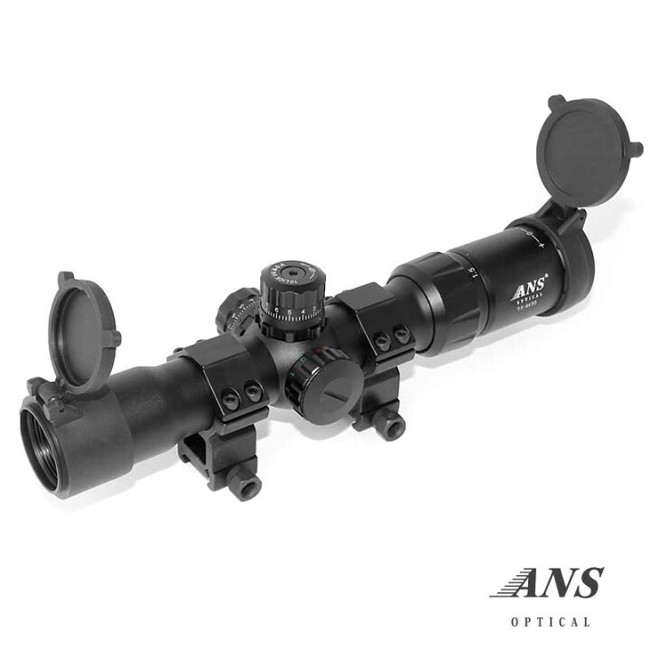楽天市場 Ans Optical ライフルスコープ1 5 4x30 Cqb Pulver16 プルファー16 ミルドットライフルスコープ イルミ3色 30mm mmレール mmレイル マウントリング イルミネーション スナイパー 電動ガン エアガン サバゲー サバイバルゲーム 装備 アウトサイダー