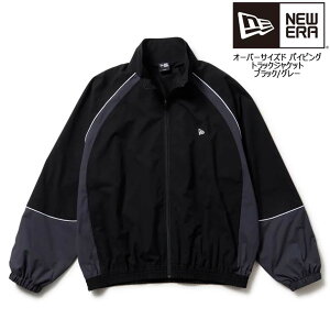 j[G NEW ERA PA OS PIPING TRACK JKT BLK GRY pCsO gbN WPbg ubN O[ 14674818