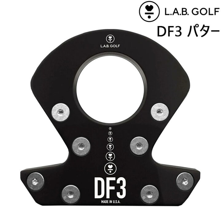 楽天市場】【在庫有！】L.A.B. GOLF ラブ・ゴルフ DF3 パター ライ角 