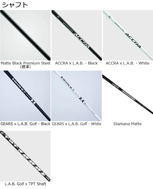 楽天市場】【メーカーカスタム】L.A.B. GOLF ラブ・ゴルフ DF3 パター 