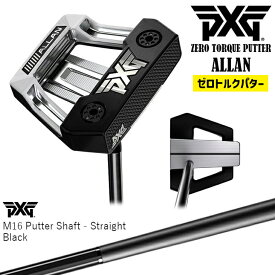 【PXGならOVDGOLF！】PXG ALLAN パター PXG M16 Putter Shaft Black マレット型 右用/左用(レフティ) ZERO TORQUE PUTTER アラン ゼロトルクパター