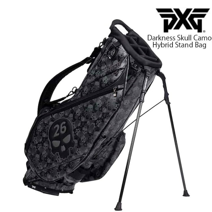楽天市場】【PXGならOVDGOLF！】PXG Darkness Skull Camo Hybrid Stand 