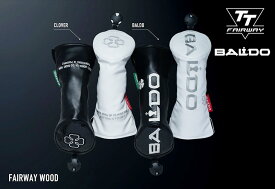 【BALDO・バルドならOVDGOLF！】BALDO CORSA 2024 フェアウェイ用 ユーティリティ用 ヘッドカバー ブラック ホワイト【メール便】