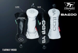 �yBALDO�E�o���h�Ȃ�OVDGOLF�I�z2024 BALDO ORIGINAL HEAD COVER �t�F�A�E�F�C�p ���[�e�B���e�B�p �w�b�h�J�o�[ �u���b�N �z���C�g�y���[���ցz
