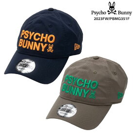 サイコバニー Psycho Bunny PBMG351F キャップ NEW ERAコラボ