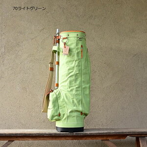 木の庄帆布 KinoshoTRANSIT KH-CPB01WN カートバッグ パイプキャディバッグ 2025年新色 9.5型 口枠6分割