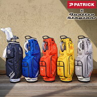 【即納】パトリック × クアトロスタジオーニ キャディバッグ CADDIE BAG QS カートバッグ 8.5型 5分割 …