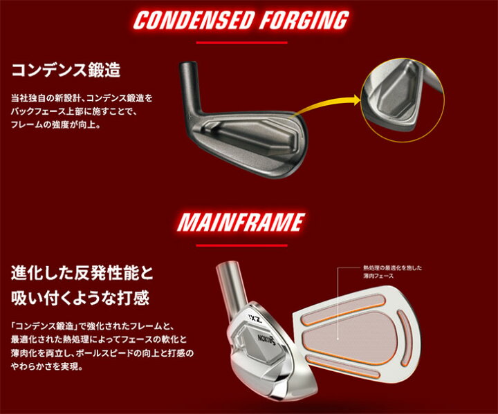 楽天市場】【在庫品即納】SRIXON ZXi5 アイアン単品(4I/AWSW) 右用 