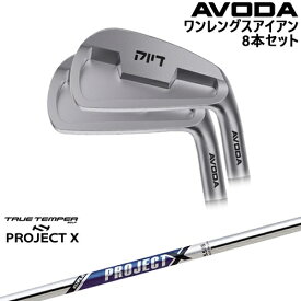 【OVDカスタム】AVODA ワンレングスアイアン アイアン8本set(5I-SW)[5S]アボダAVODA PROJECT XTRUE TEMPERトゥルーテンパー