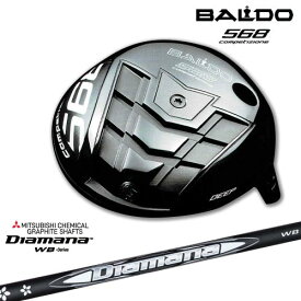 【BALDO・バルドならOVDGOLF！】バルド COMPETIONE 568 DRIVER ドライバー(ディープ・シャロー) Diamana WB ディアマナWB 三菱ケミカル