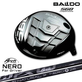 【BALDO・バルドならOVDGOLF！】バルド COMPETIONE 568 DRIVER ドライバー(ディープ・シャロー) For Driver NEROネロ ARCH GOLF アーチゴルフジャパン