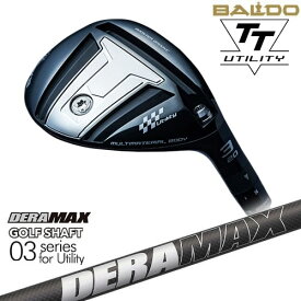 【予約/4月上旬発売予定】【OVDカスタム】BALDO 2024 TT UTILITY ユーティリティ[UT]バルドBALDO DERA MAX GOLF SHAFT UT/HY用 03 Utility デラマックス