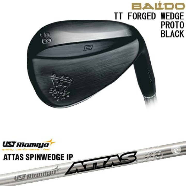 楽天市場】【OVDカスタム】BALDO TT FORGED WEDGE PROTO BLACK 