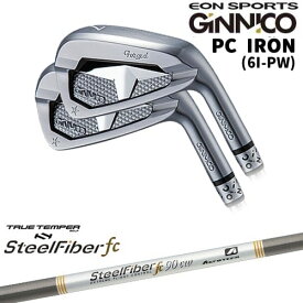 【OVDカスタム】GINNICO ジニコ PC IRON アイアン5本set(6I-PW)[6P]イオンスポーツEON_SPORTS スチールファイバーfc(パラレル) SteelFiberTRUE TEMPER
